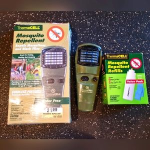 ThermaCELL Mosquito Black Fly Repellent Outdoor Appliance Cartridge Mats Camping